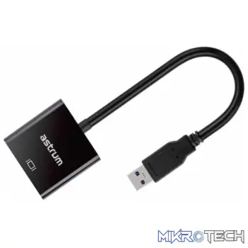 USB 3.0 Male to VGA Female Display Adapter  DA550